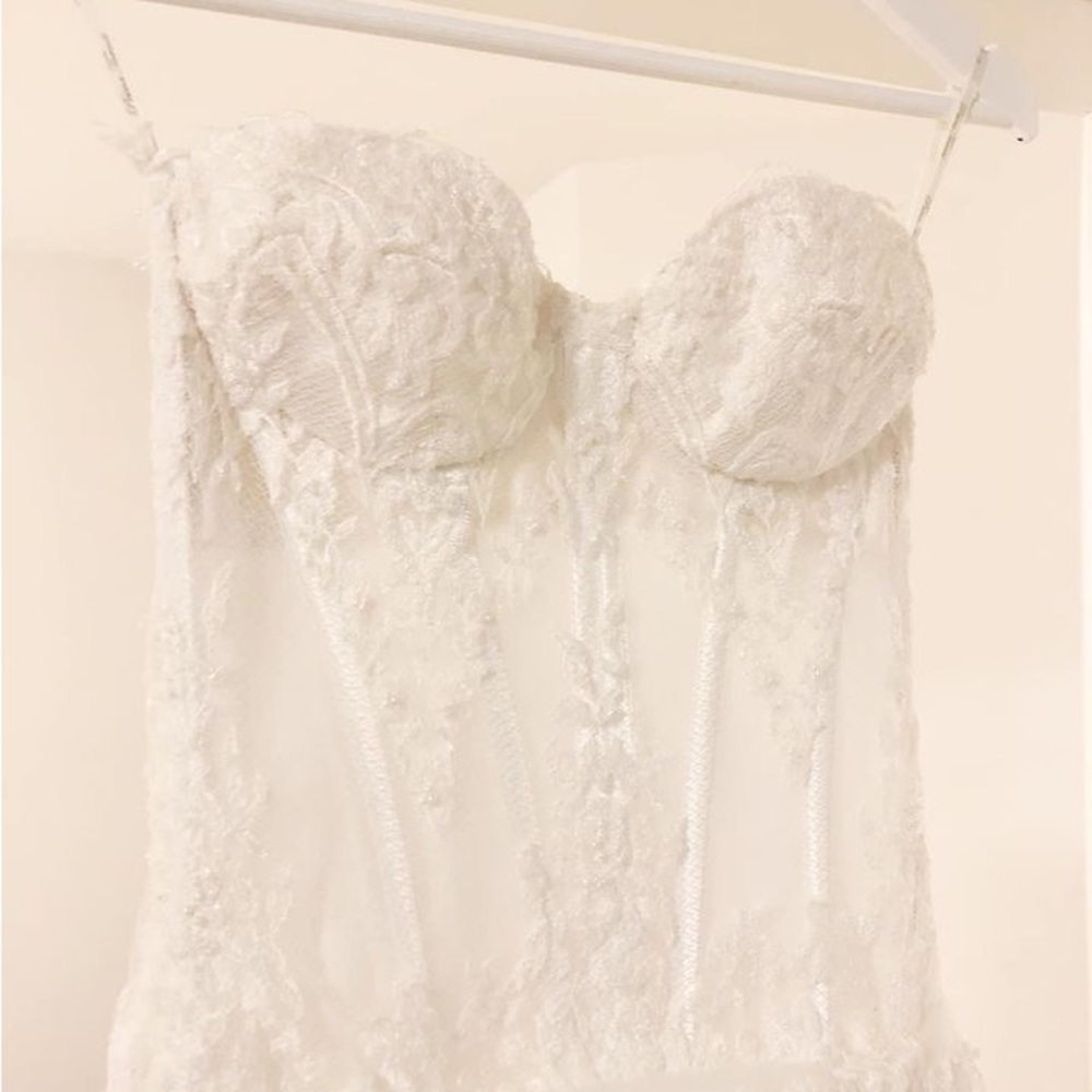 Pnina Tornai wedding dress from Kleinfeld in NYC spring collection dress 4174.